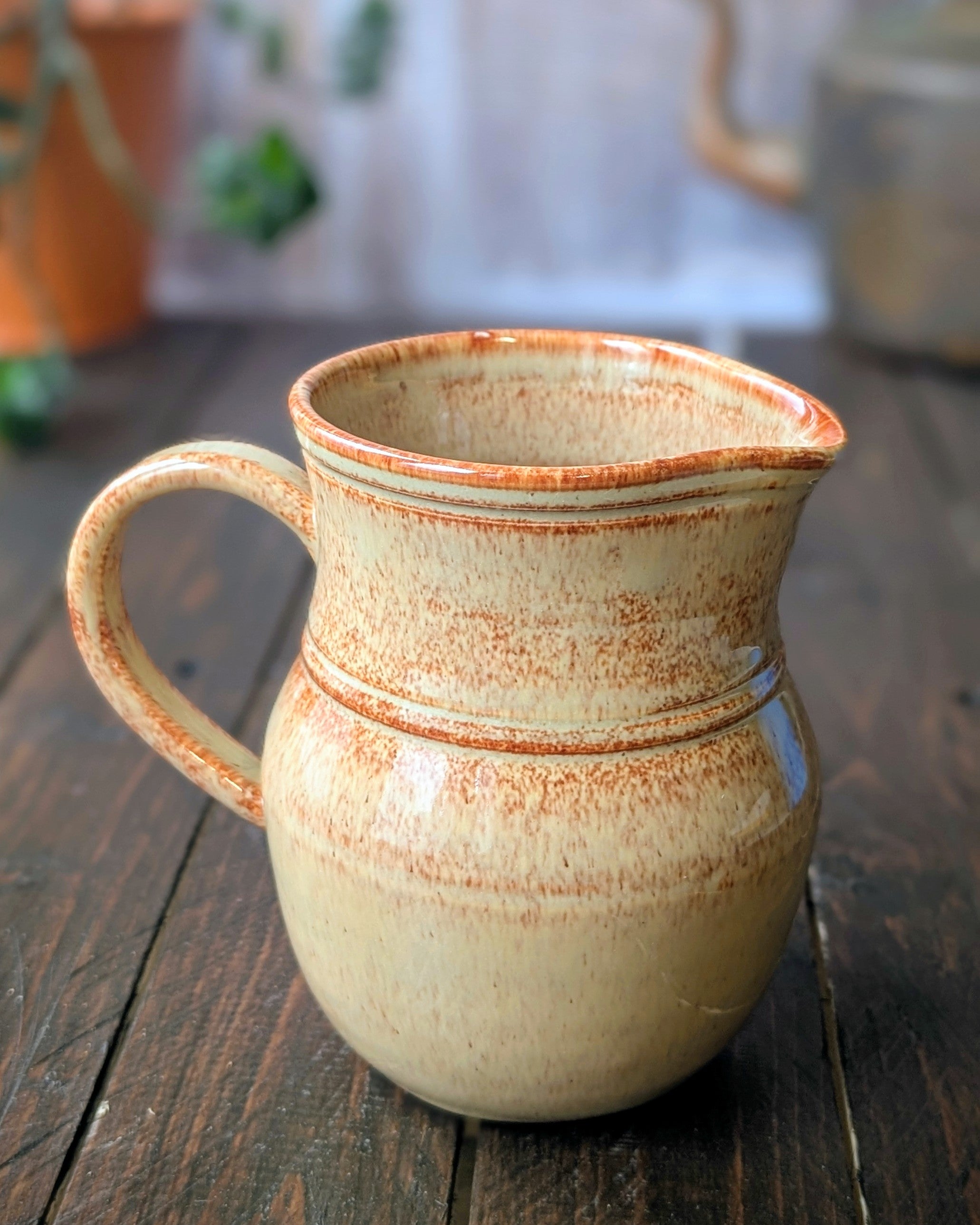 Large Lava Gravy Jug